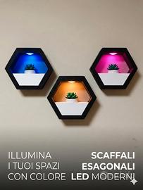 set fioriere o mensole decorazione casa