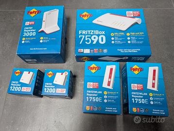 FritzBox Set - 7590 + 5 repeater