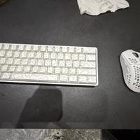 Set gaming tastiera mouse + 2 tappetini