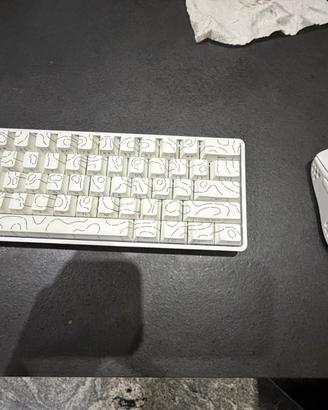 Set gaming tastiera mouse + 2 tappetini
