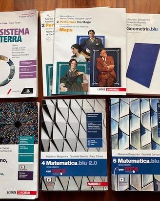 Libri liceo di vari anni