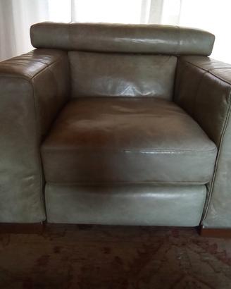 divano in pelle Natuzzi