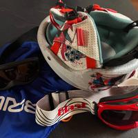 Casco da bambino/a da sci e maschera