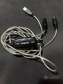 Cavo USB - MIDI DIN