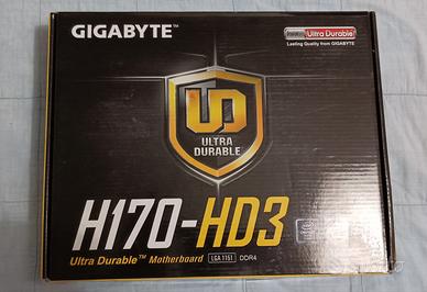 Bundle nuova  Gigabyte H170-HD3 con intel i5-6600k