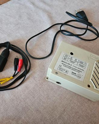 Modulatore antenna TV audio/video RCA e out SCART