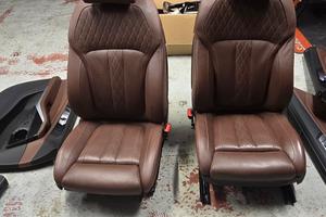 sedili completi originali bmw X5 G05 