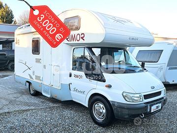 Camper Mansardato Rimor Europeo 6 POSTI