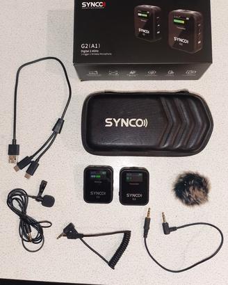 SYNCO  G2  A1, microfono wireless.
