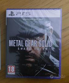 METAL GEAR SOLID DELTA SNAKE EATER PS5 NUOVO