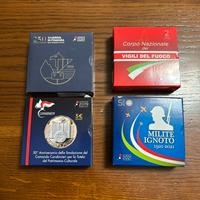 Monete celebrative come da foto