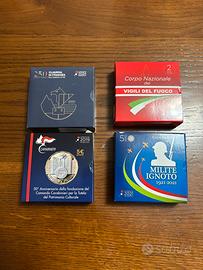 Monete celebrative come da foto