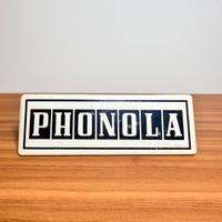 RADIO TV PHONOLA CARTELLINO PUBBLICITARIO VINTAGE