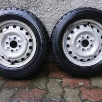 Fiat panda prima serie 2 ruote da neve