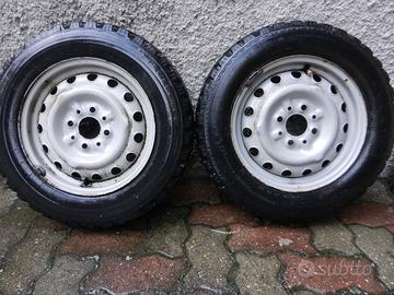 Fiat panda prima serie 2 ruote da neve