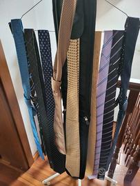 Lotto cravatte eleganti uomo – vari colori e fanta