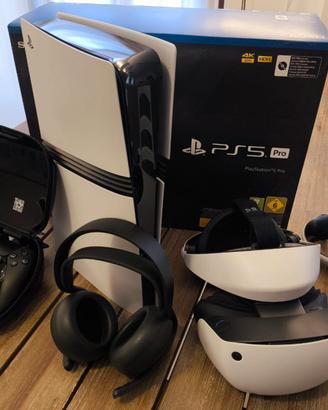 Console Sony PS5 PRO 3TB + accessori