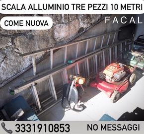 Scala professionale in alluminio Facal 10 metri