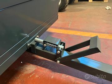 Rimorchio Ribaltabile Wiltec 450kg - Per Trattorini, Con Laterali Rimovibili - Foto 9