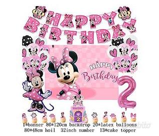 Allestimento Minnie per compleanno bimba 