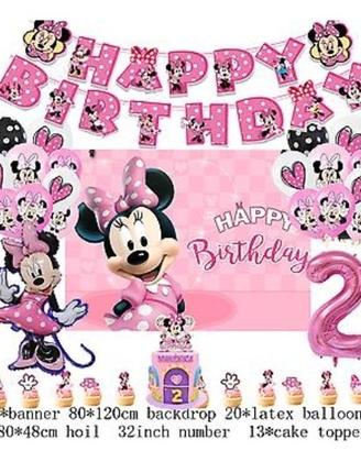 Allestimento Minnie per compleanno bimba 