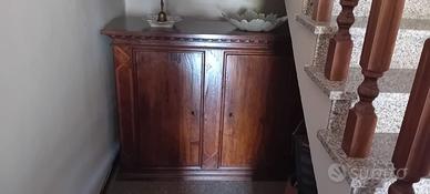 Credenza  in Noce Massello classica
