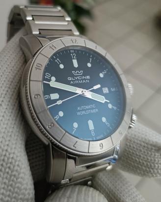 Glycine Airman WorldTimer swiss Automatic 