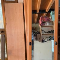 Postazione Specchio + sedia parrucchiera