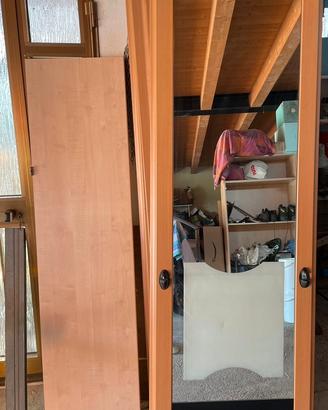 Postazione Specchio + sedia parrucchiera