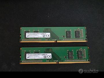 8gb (2x 4GB) RAM Micron DDR4 2400MHz