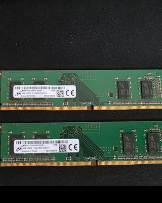 8gb (2x 4GB) RAM Micron DDR4 2400MHz