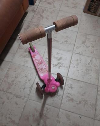 Monopattino Hello Kitty per bambina - 3 ruote