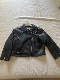 Giacca pelle bimba