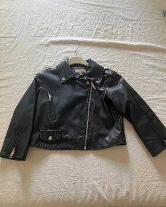 Giacca pelle bimba