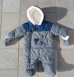 Tuta invernale imbottita Idexe neonato