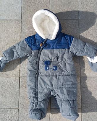 Tuta invernale imbottita Idexe neonato