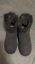 Ugg mini bailey bow II, tg 38 originali grigio