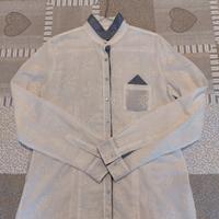 Camicia donna cotone sangallo