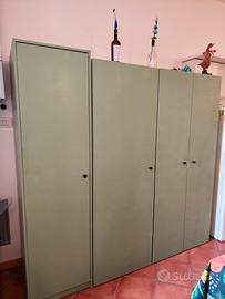 Armadio Ikea 4 ante con cassetti - 190x55x185