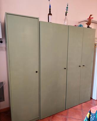 Armadio Ikea 4 ante con cassetti - 190x55x185
