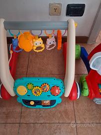 Set di due girelli/primi passi per bambini  10e