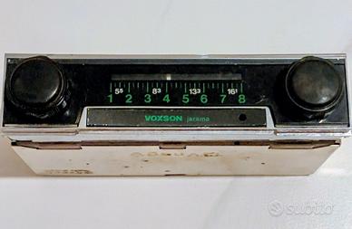 Voxson Jarama autoradio anni 70