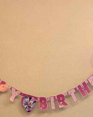 kit compleanno minnie