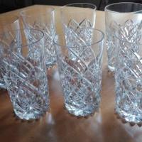 Servizio da whisky in cristallo