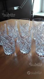 Servizio da whisky in cristallo