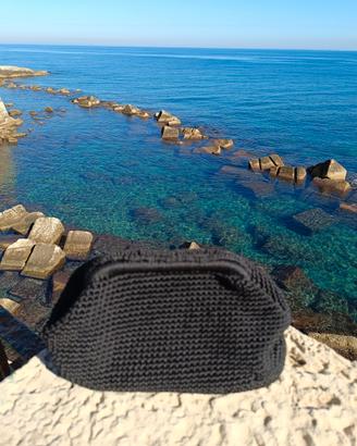 clutch borsa uncinetto 