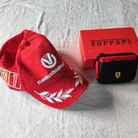 Ferrari gadget giubbotto cappello portafoglio