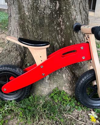 Bici balance in legno