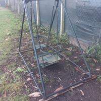 Dondolo in ferro battuto 