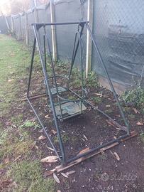 Dondolo in ferro battuto 